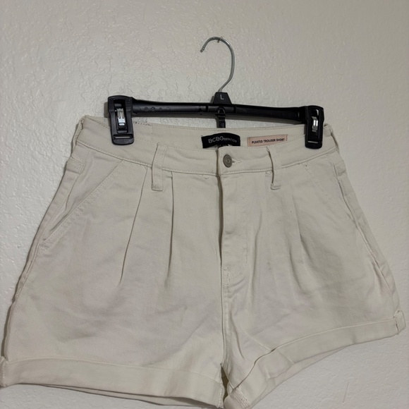 BCBG Pleated Trouser Shorts - Picture 2 of 4